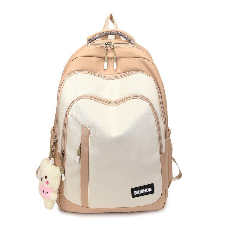Schoolbag new backpack large capacity Japanese lightweight leisure versatile travel backpack junior high school high school student schoolbag