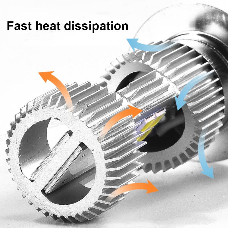 SEAMETAL P15D Светодиодная фара для мотоцикла 3030 Лампа дальнего и ближнего света Мотоцикл Скутер Квадроцикл Светодиодная фара 9В-80В Белый