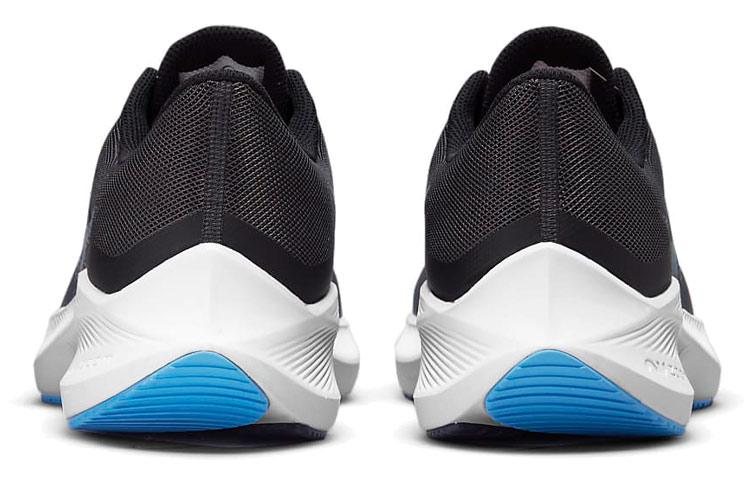 Nike Мужские беговые кроссовки Zoom Winflo 8, низкие, Черный/Серый/Синий CW3419-007