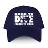 Черная повседневная бейсболка с принтом для мальчиков MSP BORN TO DIVE вынуждена работать Мужская женская летняя шляпа уличные кепки Snapback спортивный капот