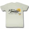 Back To the Future Hill Valley High Natural Adult T-Shirt