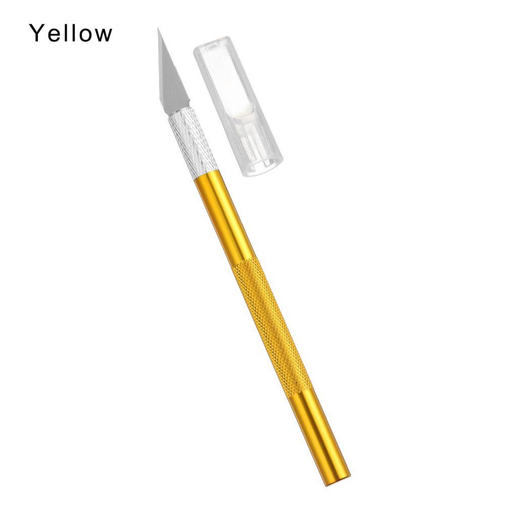 Кондитерские инструменты для резьбы по дереву, скульптуры, гравировки, металлический скальпель, нескользящий нож с лезвием 1 шт.