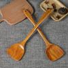 Bamboo and Wood Shovel Chinese Kitchen Spatula 39cm Non Stick Pan Long Handle Wooden Shovel Kitchen Cooking Tools Spatula