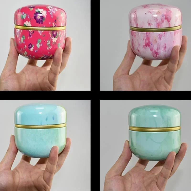 Новый портативный ретро металлический чайный пакетик для китайских конфет, кофейных зерен, герметичный влагонепроницаемый контейнер, персонализированные принадлежности для хранения