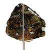 Stones and Minerals. Chalcopyrite + Fluorite. 2940.0 Ct. Mont-Roc Mine, Tarn, France.