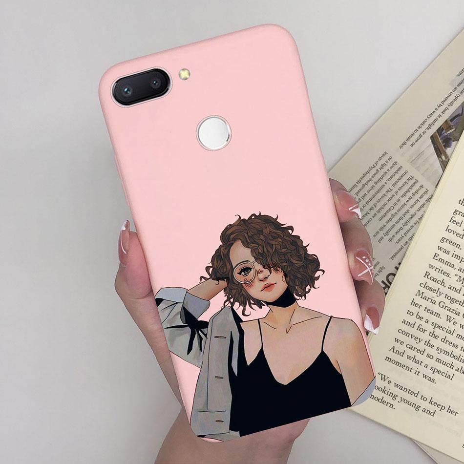 Case For Xiaomi Redmi 6 Pro 6A silicone Soft tpu Back Cover Phone Case For Funda Xiaomi redmi 6 A Pro Redmi6 Bumper Coque Shell