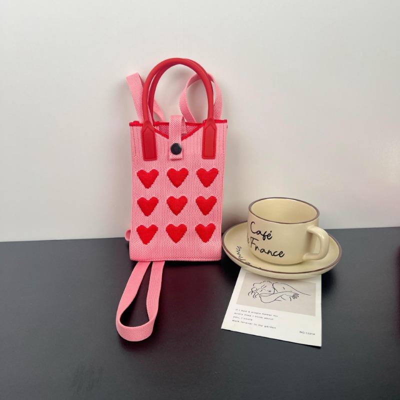 Любовь сумка для мобильного телефона дофамин универсальная вязаная сумка модная сумка-мессенджер через плечо высококлассная новая модель