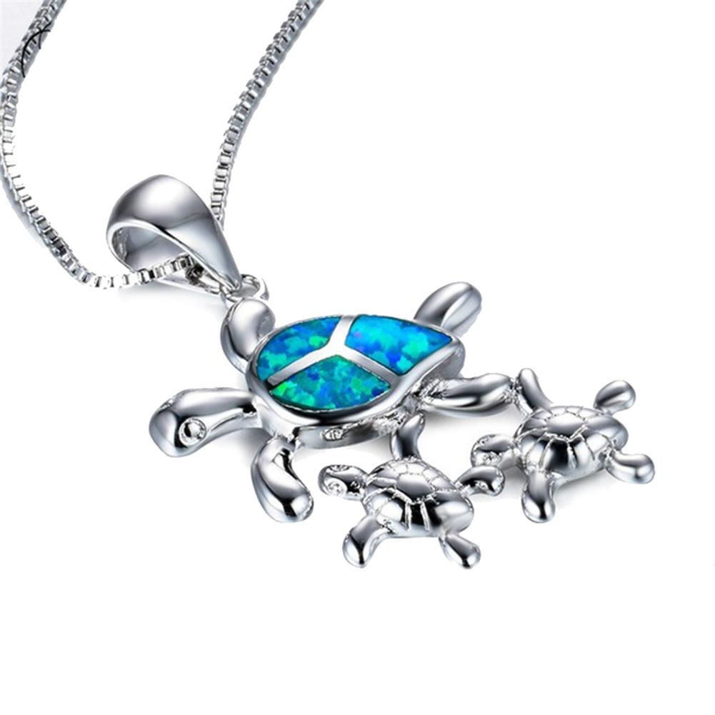 Милое ожерелье для мамы с подвеской в виде детеныша черепахи, украшения в виде животных, милые подарки