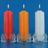 Свечи для освещения при отключении электроэнергии в доме для воска Будды, бездымные, без запаха, красные, белые, желтые, смелые цилиндрические свечи