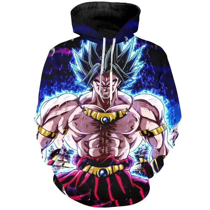 3D аниме Dragon Ball принтованный свитер серии пуловер Generation Tide Brand Hoodie Gift Pink Goku