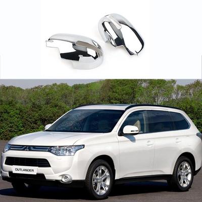 Хромированная накладка на зеркало заднего вида для Mitsubishi Outlander 2013-2020
