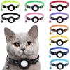 Sagit Cat,Collar,Reflective,Cat,Collar,With,AirTag,Holder,And,Bell,For,Girl,Boy,Cats