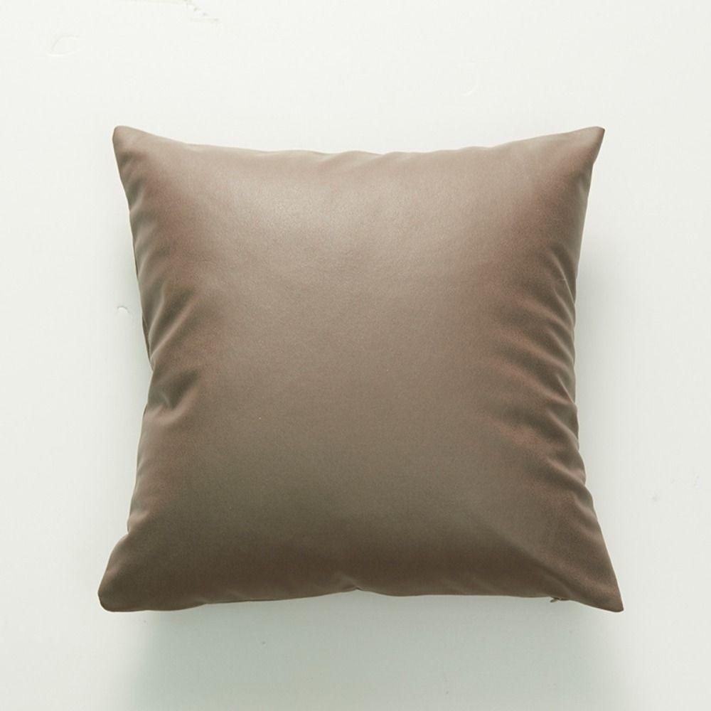 Домашний декор диван гостиная искусственная кожа подушка чехол наволочка наволочка наволочка