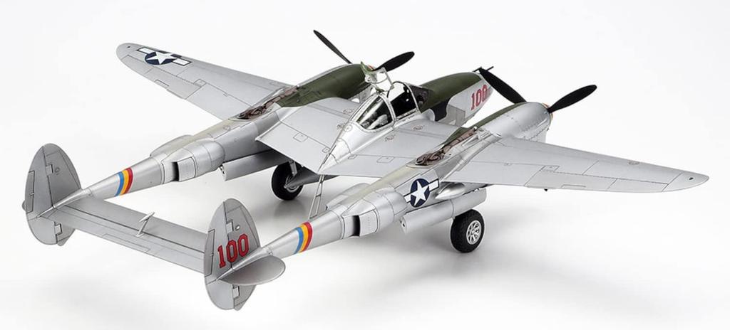 Tamiya Masterpiece Series US Army Lockheed Lightning Пластиковая модель 61123 Литье Цвет 1/48 № 123 P-38J