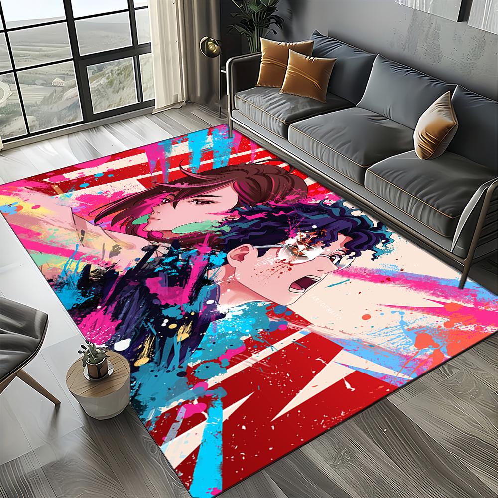 3D ДАН ДА ДАН Аниме Мультфильм Ковер Коврик для Гостиной Спальни Дома Украшение Дивана, Детский Игровой Нескользящий Коврик для Пола Подарок