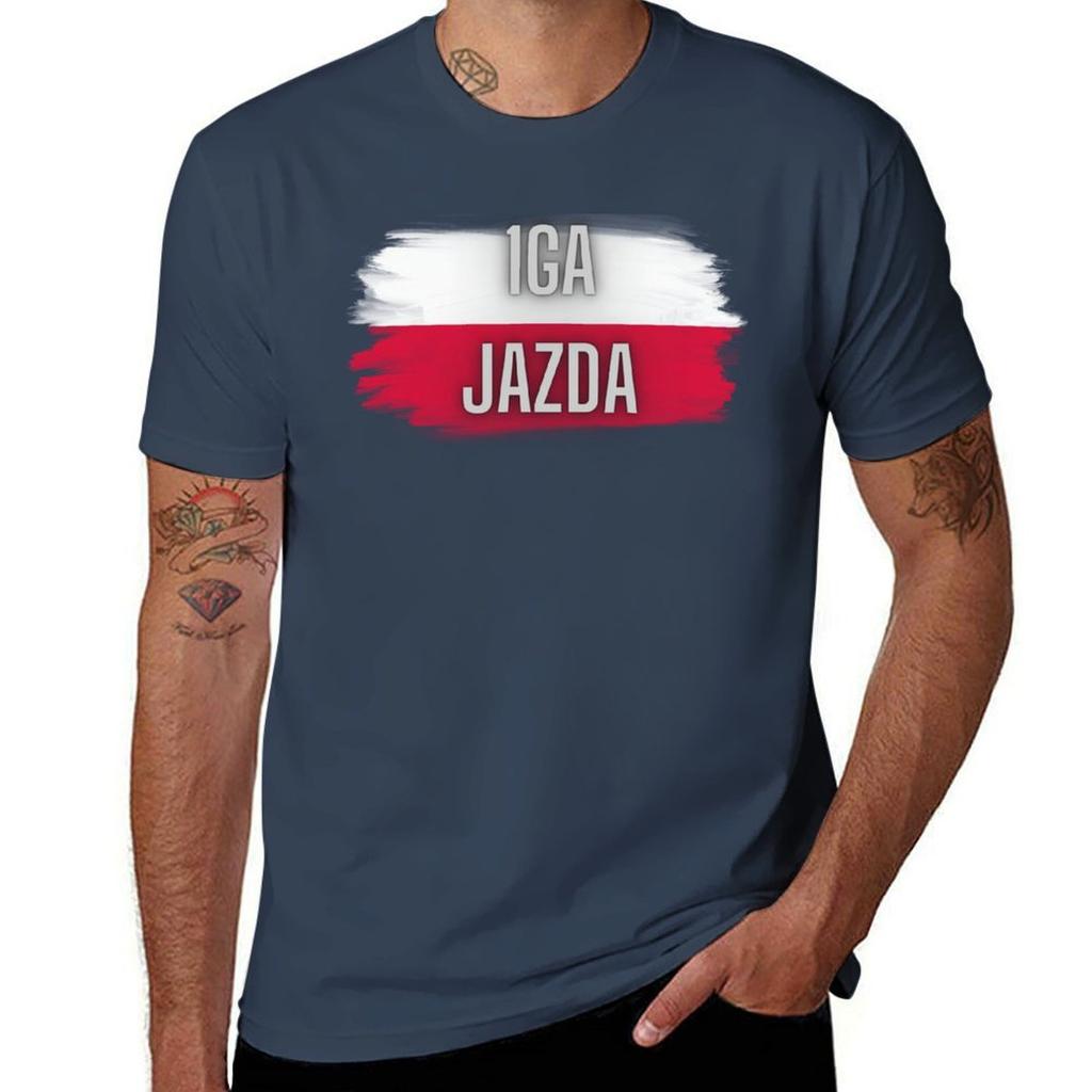 1ga Swiatek Jazda Tshirt Casual Light Summer Short Sleeve Top