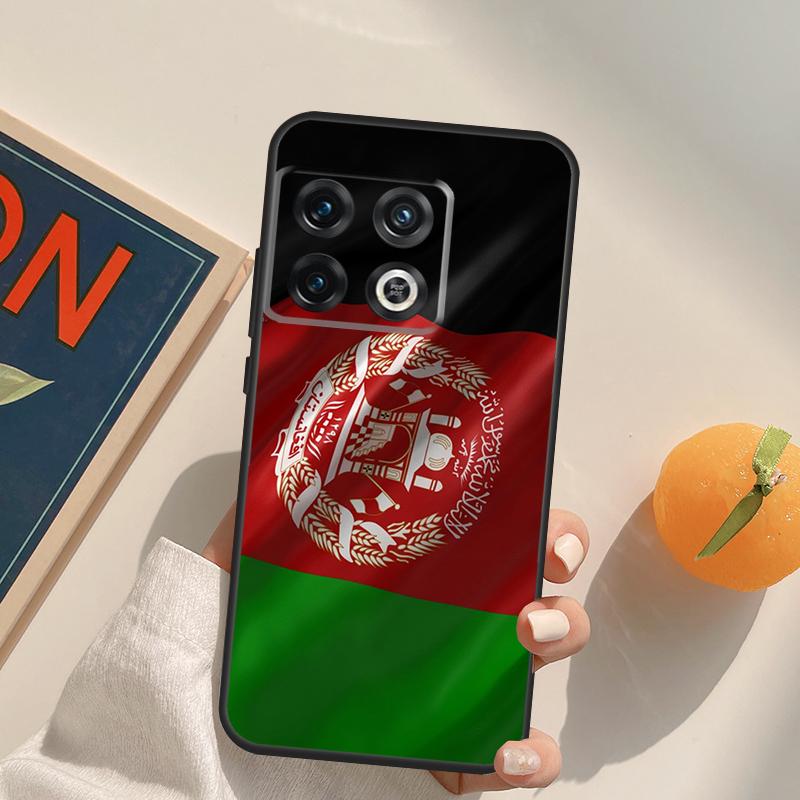 Чехол Флаг Афганистана Для OnePlus 13T 10T 10R 12R 13R 15 13 12 11 10 9 Pro Nord CE 5 2 3 4 Lite N20 N30 Обложка