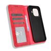 Wallet Case for vivo - Leather/PU, Red
