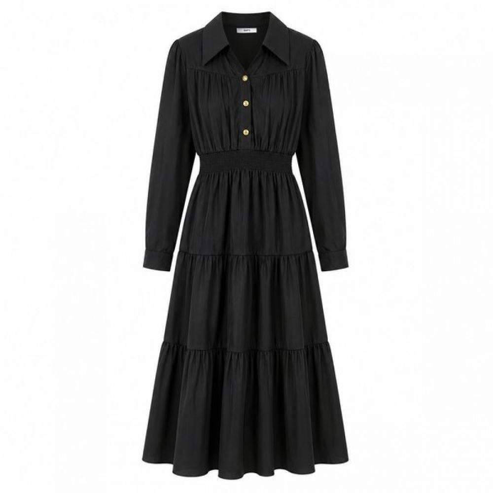 Ggpx New York Smoke Ruffle Maxi Dress Gq8op006f