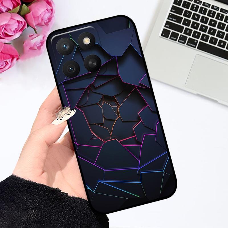 Чехол для Honor X8c HonorX8C Мягкий силиконовый ТПУ Милый Астронавт Печать на телефоне Чехол Для Huawei Honor X8c Чехлы ABR-LX3 Fundas Capa