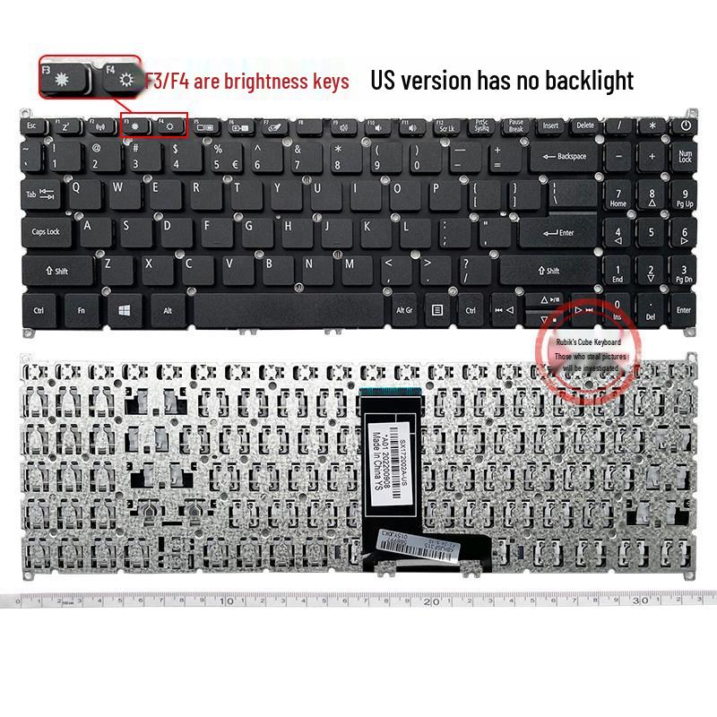 Совместимая клавиатура для моделей Acer Hongji N18P5, N20C13, N20C5, EX215-21, EX215-51