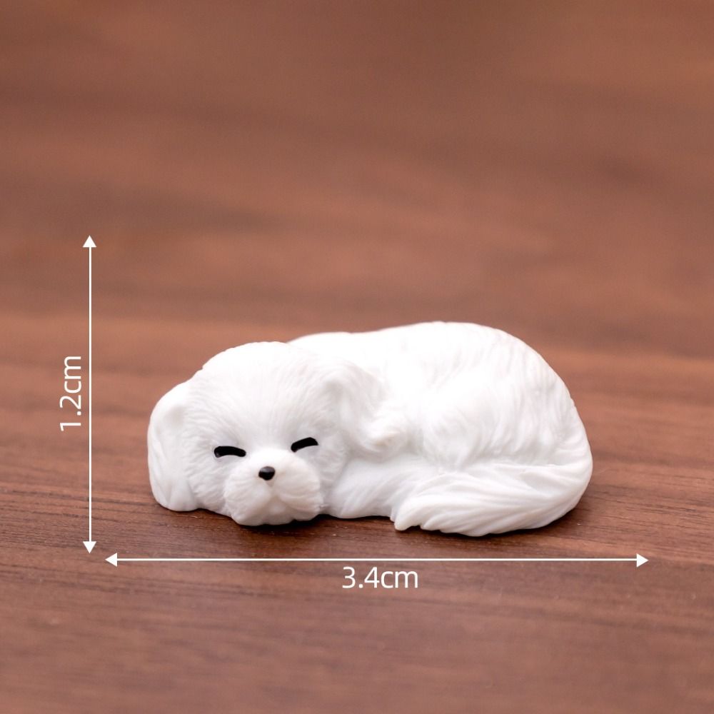 DIY Crafts мультяшная статуя щенка милый микро ландшафтный дизайн новые мини фигурки животных