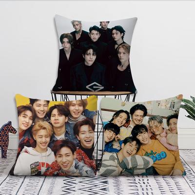 Подушка с чехлом в стиле K-pop, группа G-Got7-Es, для гостиной, изголовья кровати, офиса, спальни, дивана, для сна