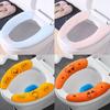 Моющийся клейкий универсальный стикер для унитаза, теплый и утолщенный электростатический чехол для сиденья унитаза и подушка для сиденья унитаза