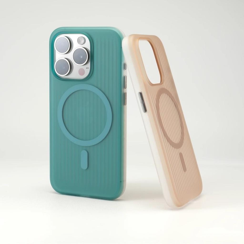 Advanced Corrugated Magnetic Suction Suitable for Apple 16proMax Mobile Phone Case Matte IPhone 15 Fall Protection Case 14