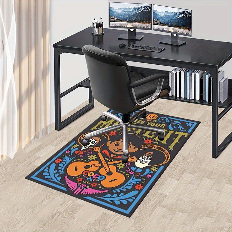 Office Rug Seize Your Moment, Coco theme 3D Printed Anti-Slip Rug-Machine Washable for Living Room