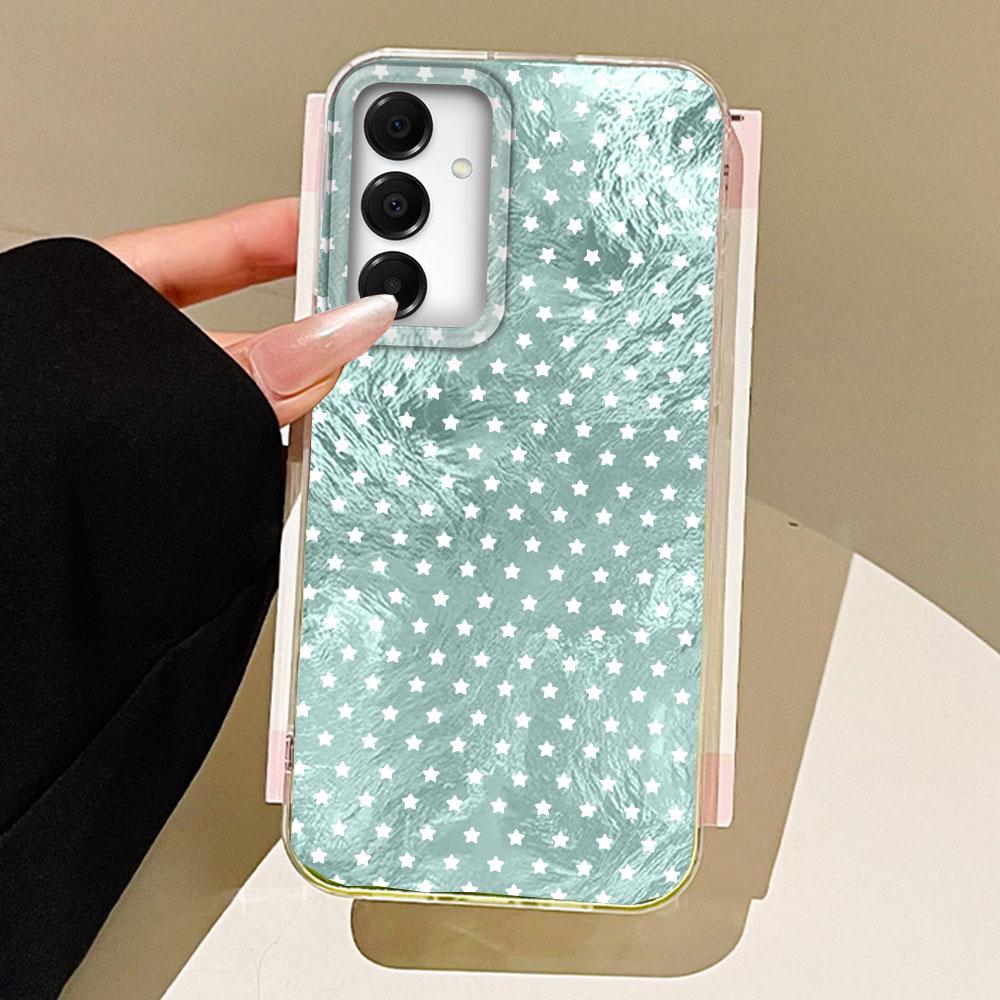 Градиентный красочный чехол для телефона со звездами для Samsung Galaxy A55 A07 A17 A56 A36 A26 A16 A53 A06 A14 A24 A34 A54 A15 A25 A35