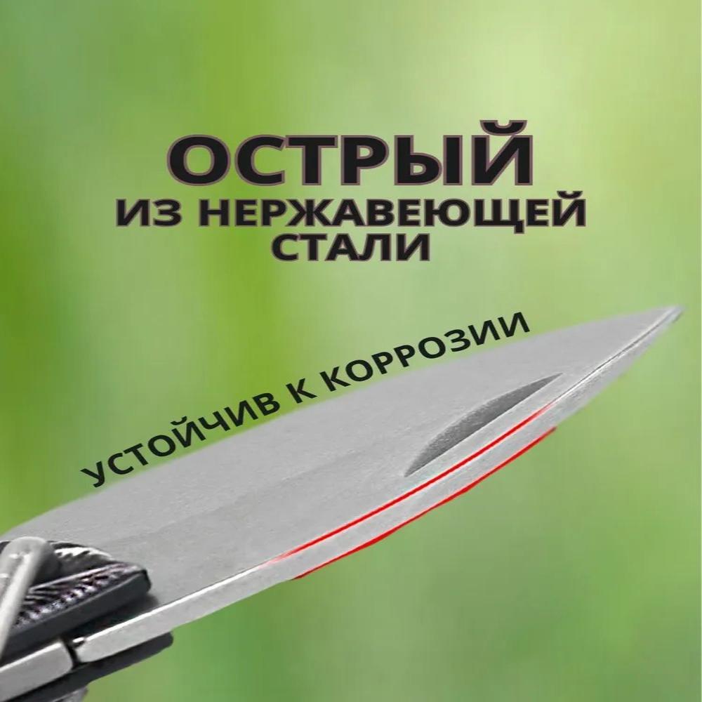 Длина лезвия складного ножа 4 см