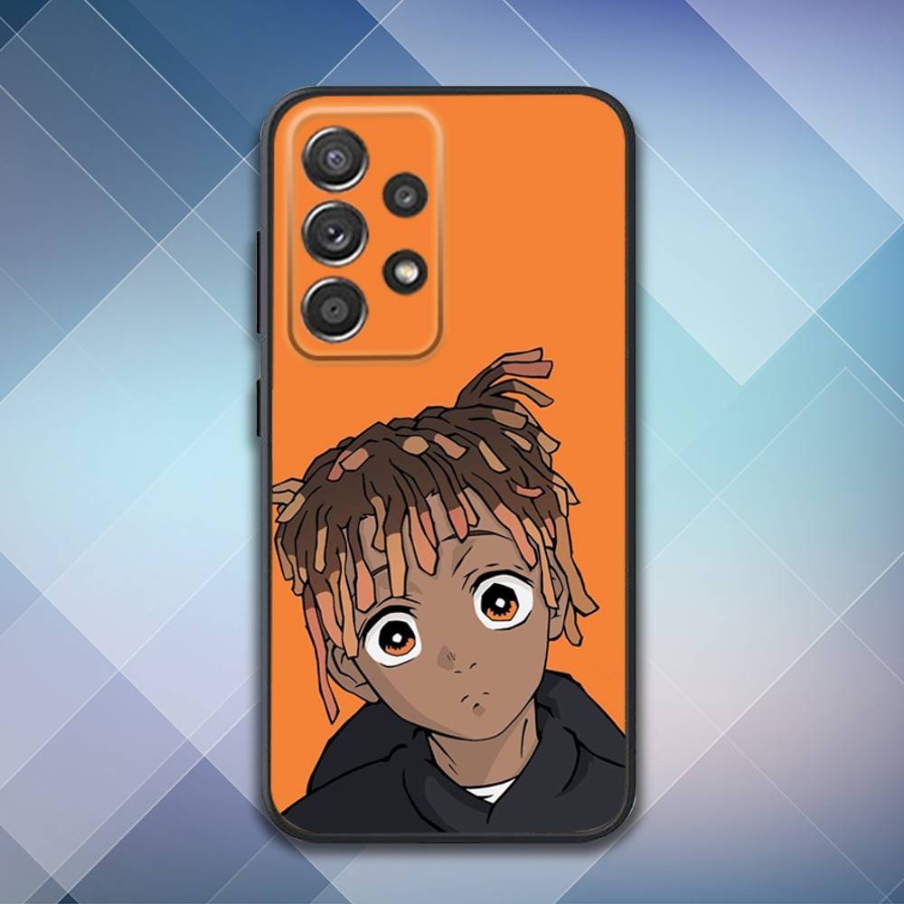 Чехол для телефона Rapper 999 J-Juice W-WRLD Для Samsung S25,S24,S21,S22,S23,S30,Ultra,S20,Plus,Fe,Lite,Note,10,9,5G Черный
