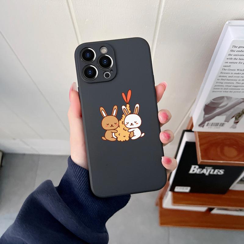 Kawaii Cute Flower оригинальный квадратный жидкий силиконовый чехол для телефона iPhone 14 11 12 13 Pro Max Mini X XS XR 7 8 Plus SE2 DIY чехол