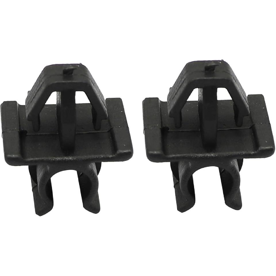 2 Pcs Car Hood Support Prop Rod Holder Clip 65722-JA000 Compatible with Nissan 1982-2021