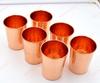 Медный кованый стакан для воды для питья Набор из 6 штук