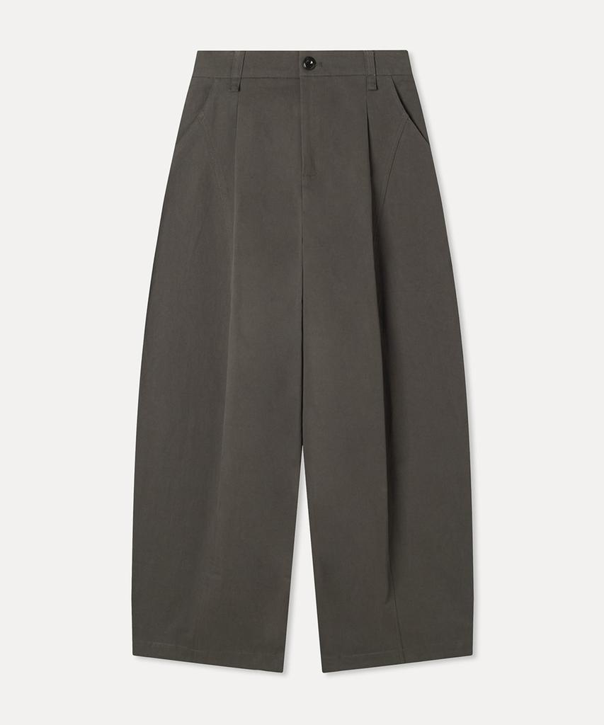 MIXXO Balloon Fit Single-Pleat Cotton Pants Re Tcg34Ss_Miwtcg51Qs