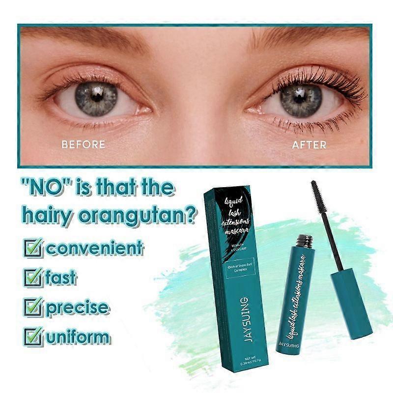 Jaysuing Mascara: Lengthens, thickens, curls, sets lashes, and provides natural, long-lasting wear.
