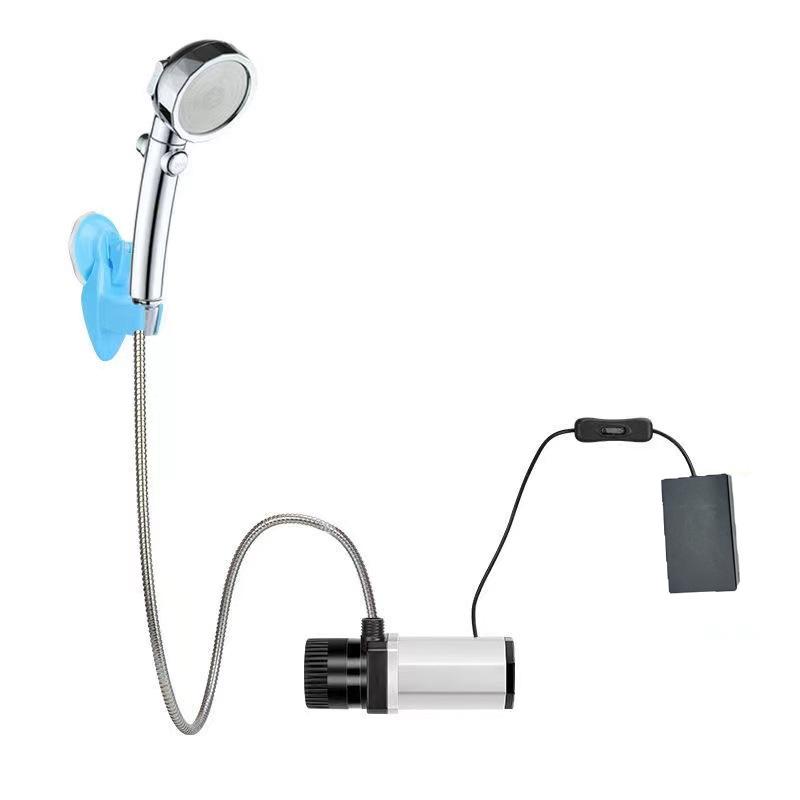 Портативная аккумуляторная электрическая душевая лейка для общежитий, аренды, улицы