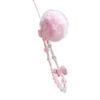 Hair Ball Mobile Phone Chain Sweet Girl Cellphone Pendant Beaded Phone Straps  Bag Pendant