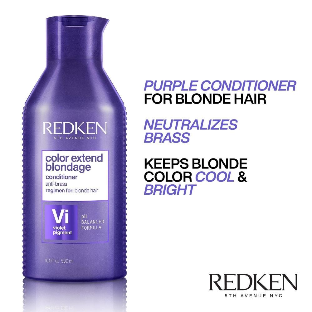Redken Blondage Color Depositing Purple Conditioner 33.8 Oz
