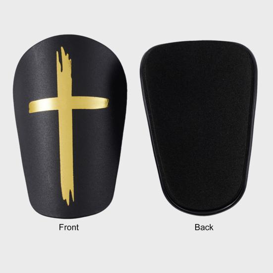 Mini Football Shin Guards Tiny Shin Pads with EVA Cushion for Kids Youth Adults Calf Protection Gear for Outdoor Soccer Training