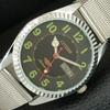 ВИНТАЖНЫЕ ОТРЕСТАВРИРОВАННЫЕ МУЖСКИЕ АВТОМАТИЧЕСКИЕ ЧАСЫ CITIZEN 8200 ЯПОНИЯ ЧЕРНЫЙ ЦИФЕРБЛАТ a446801-1
