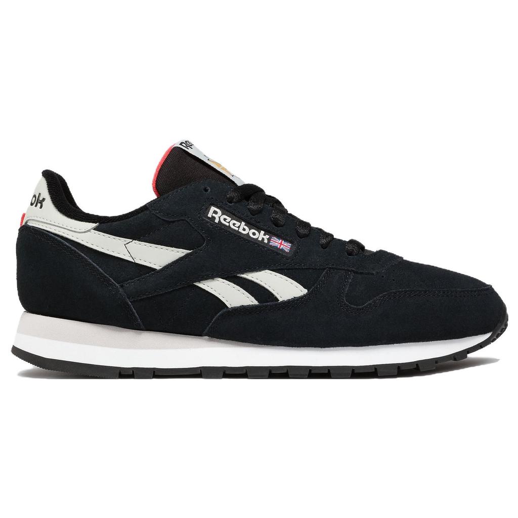 Reebok Классические кожаные черные кроссовки Steely Fog Unisex Core-Black Cherry 100032774