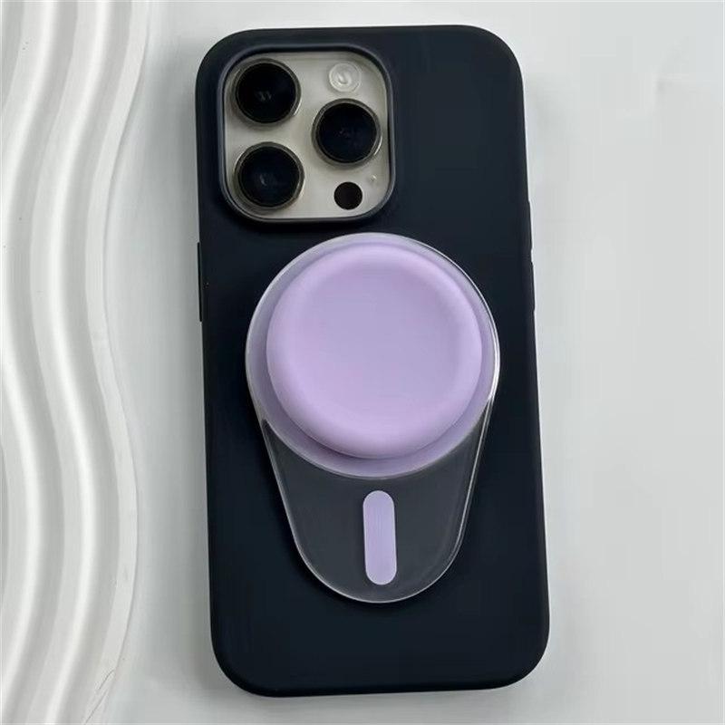 Овальный магнитный держатель для сотового телефона Grip Tok Socket Pocket Finger Ring Stand для iPhone Складной смартфон P-Socket Grip Tok