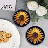 Easy Clean Car Coaster 2PCS Coasters, Decorative Silicone Non-Slip Auto Accessories, Reusable Wear-resistant Stain-Resistant Thermal Pads, for
