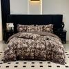 Retro Linen Cotton Brushed Double Bedding Set