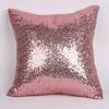 40x40cm Sequin Pillow Cover With Solid Color Design For Bedroom And Living Room