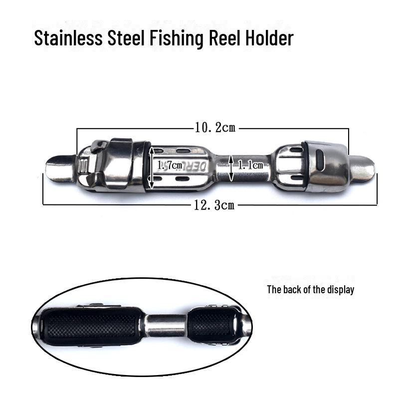 Кронштейн катушкодержателя из нержавеющей стали для удилищ Sea Rraft Hand Rocky. Аксессуары для рыболовных катушек и удилищ.