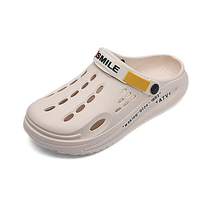 Мужские летние сандалии мужские шлепанцы мужские роскошные 2024 оригинальные брендовые туфли тапочки для гостиной прогулочные домашние шлепанцы